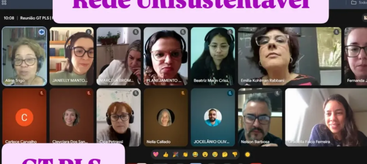 Rede UniSustentável apresenta evolução do PLS em reunião de trabalho